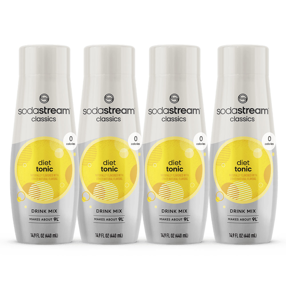 sodastream Diet Tonic 4 Pack Syrup