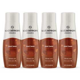 Sodastream Classics® Root Beer Drink Mix 4 Pack 440ml - final sale