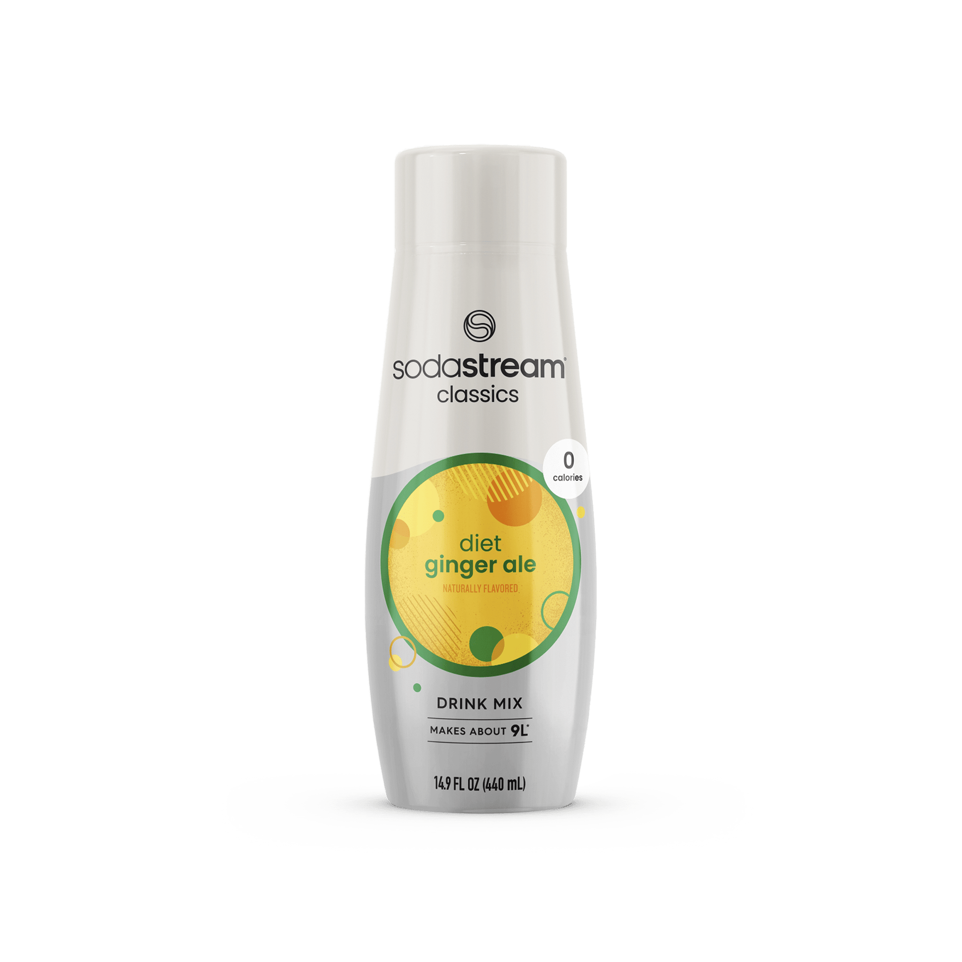 Diet Ginger Ale Flavored Soda Syrup Drink Mix SodaStream