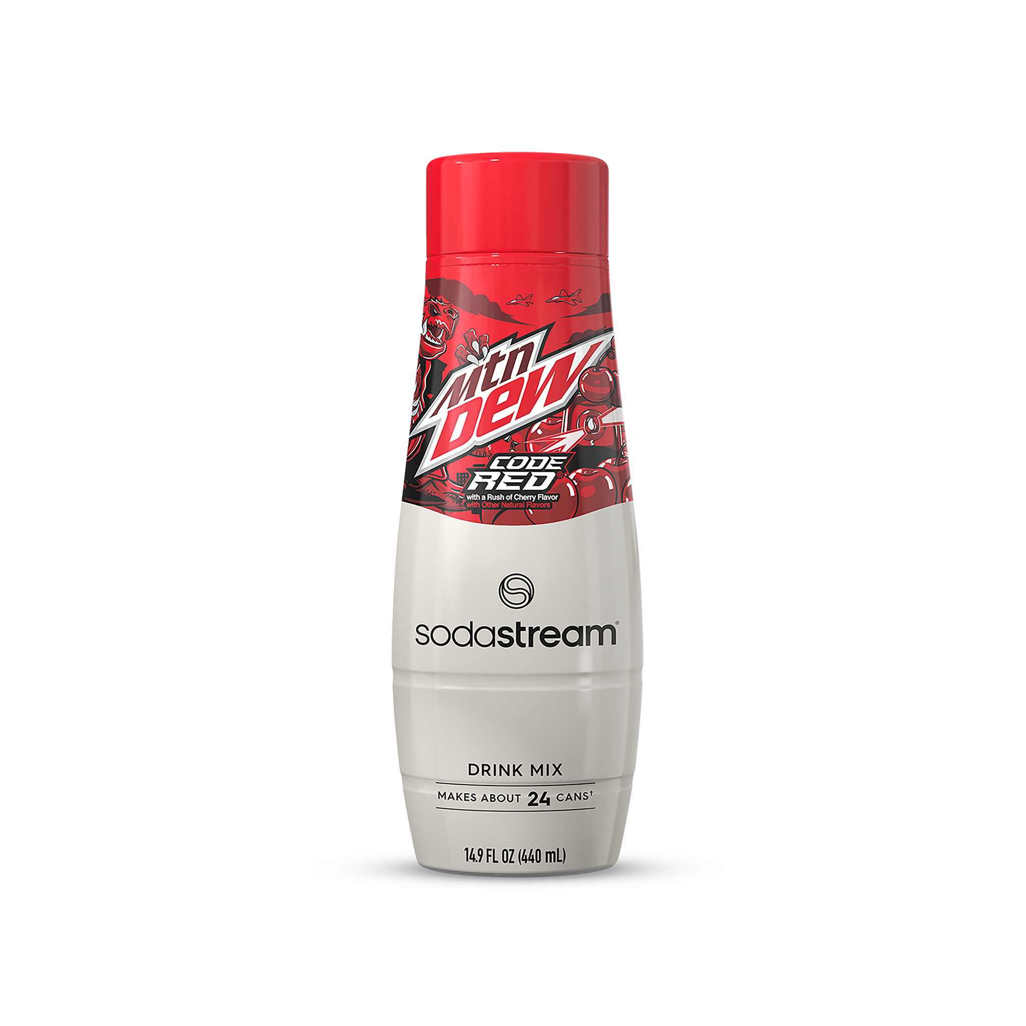 SodaStream® Mountain Dew® Code Red Drink Mix sodastream