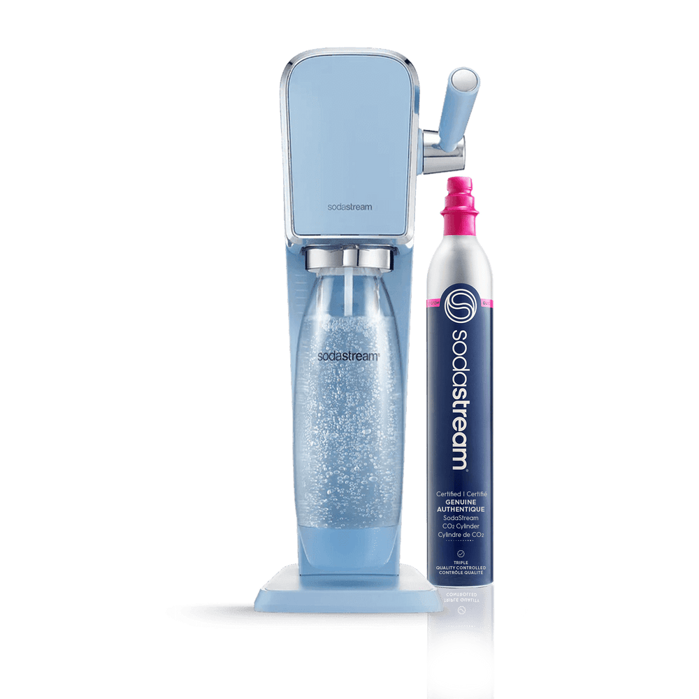 SodaStream art Misty Blue starter kit