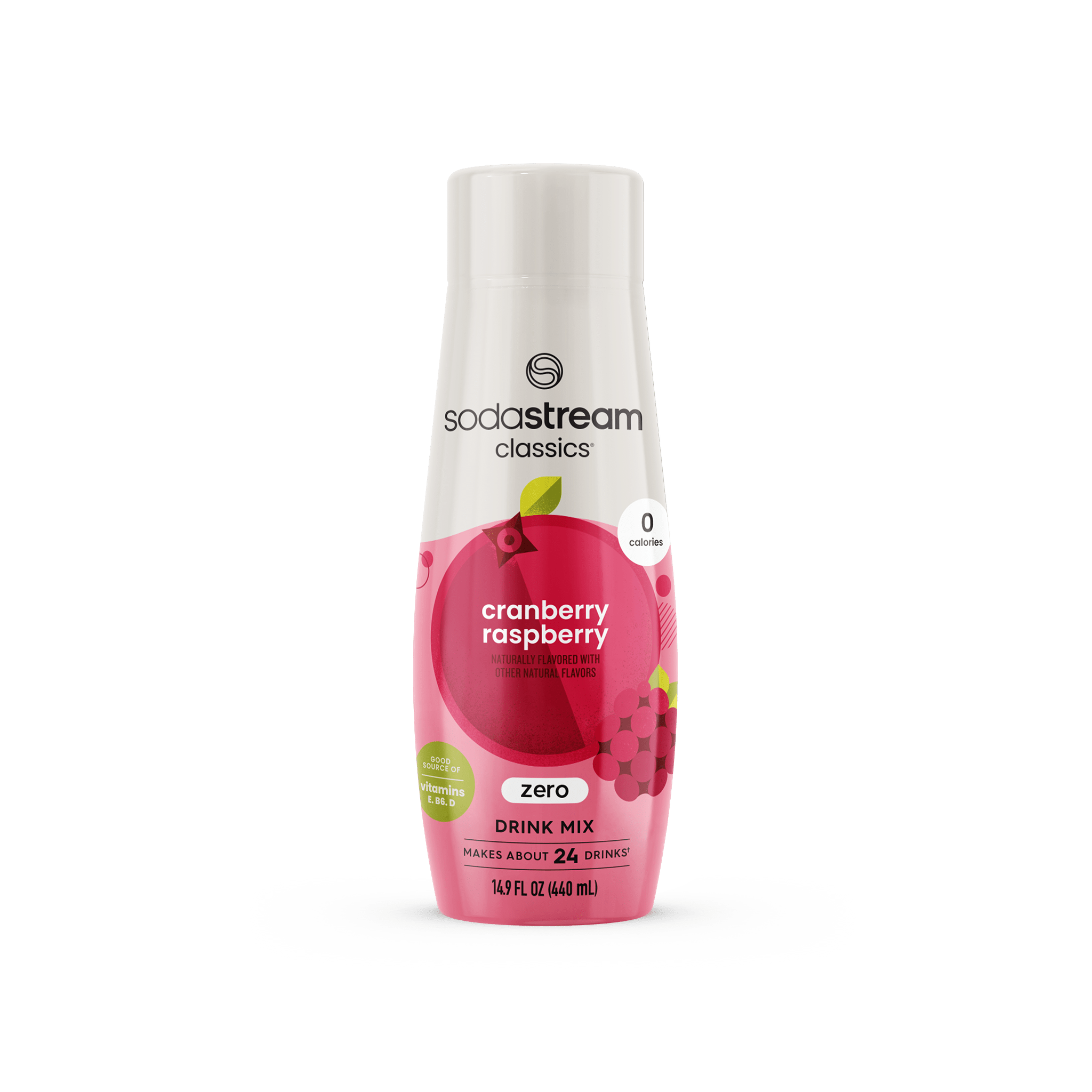 Cranberry Raspberry Zero Calorie sodastream