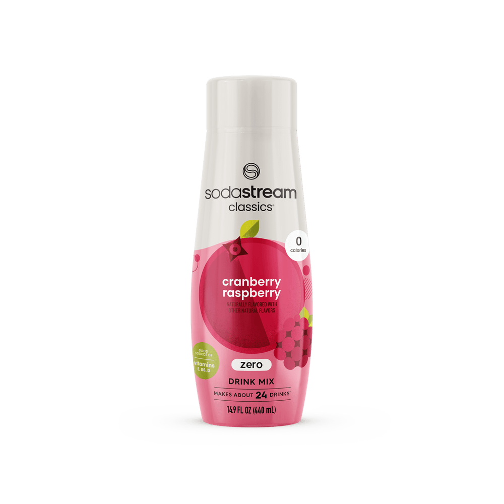 diet Cranberry Raspberry Zero Calorie syrup drink mix