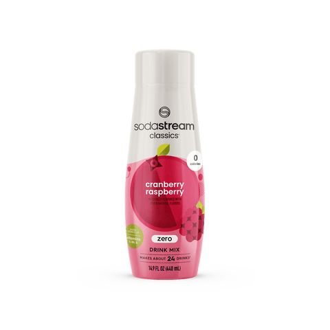 Cranberry Raspberry Zero Calorie Syrup Flavor Mix – SodaStream