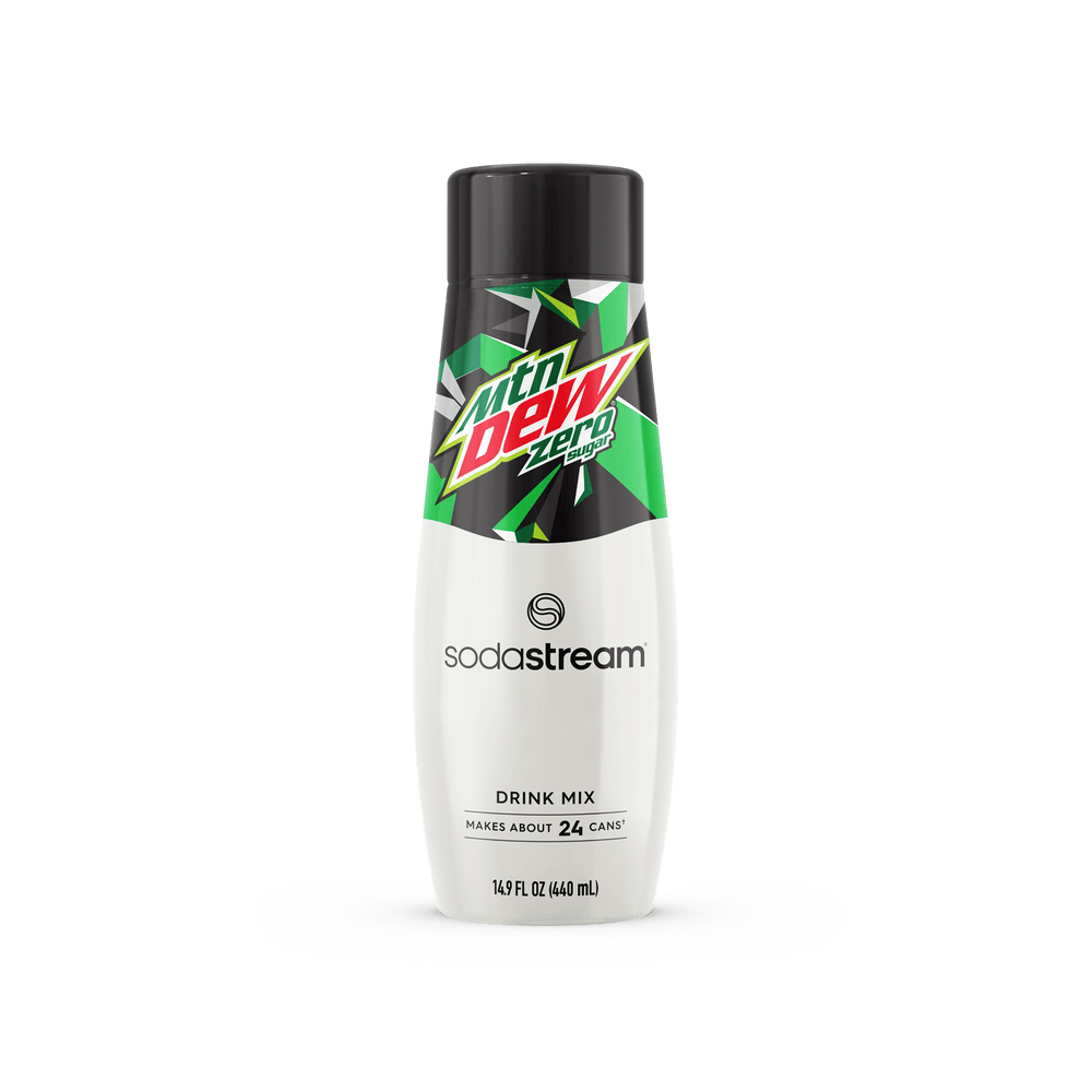 SodaStream MTN DEW Zero Sugar Drink Mix Syrup