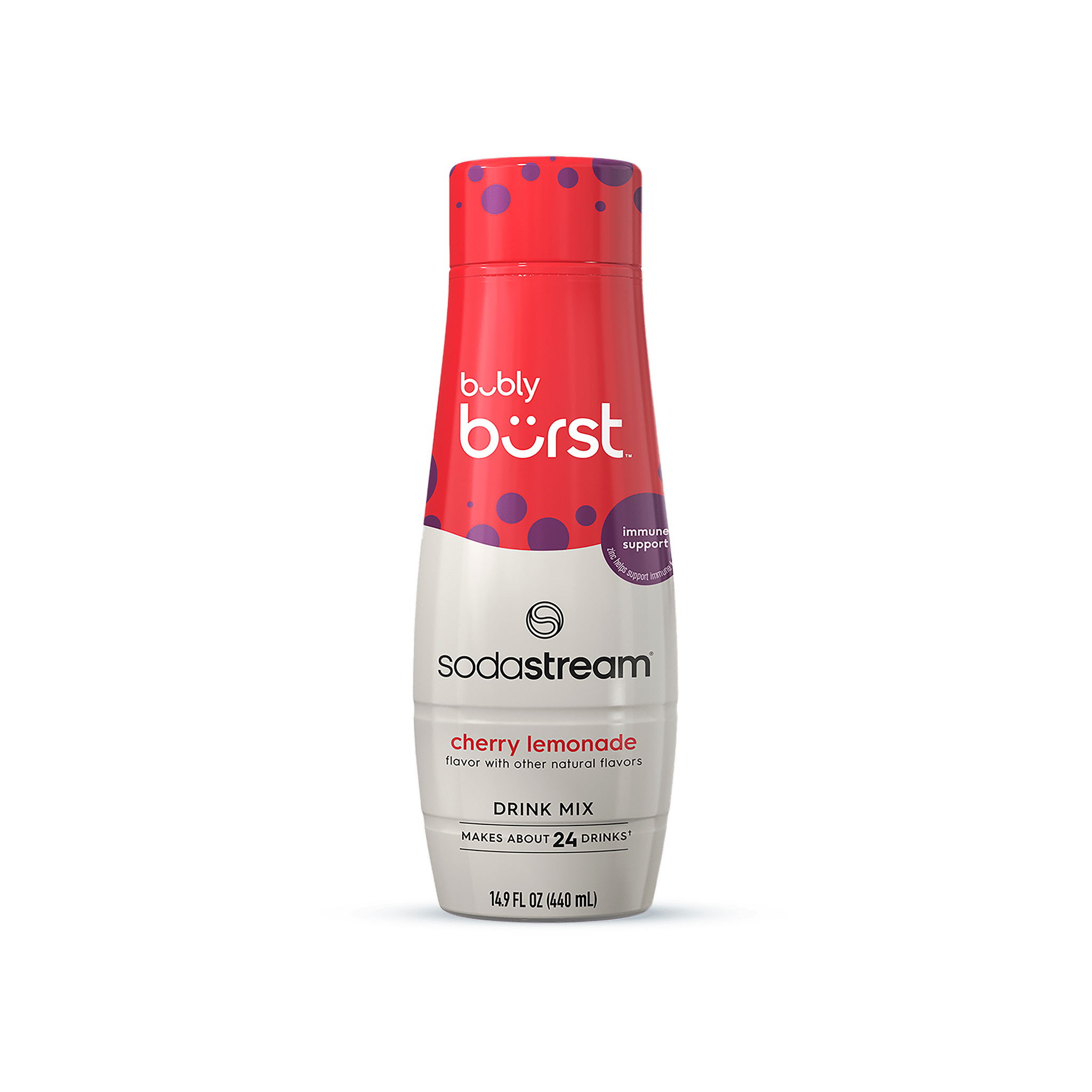 SodaStream® bubly burst Cherry Lemonade Flavor Mix sodastream