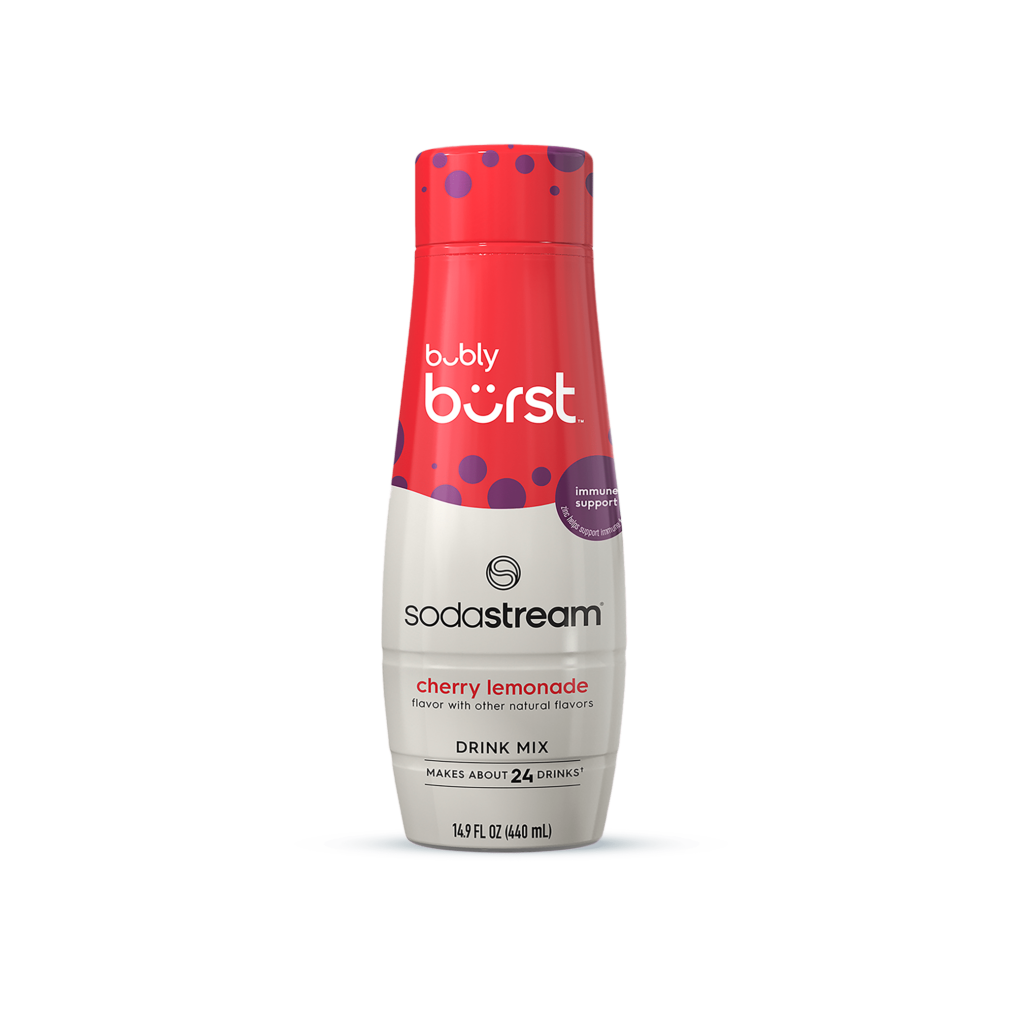 SodaStream® bubly burst Cherry Lemonade Flavor Mix