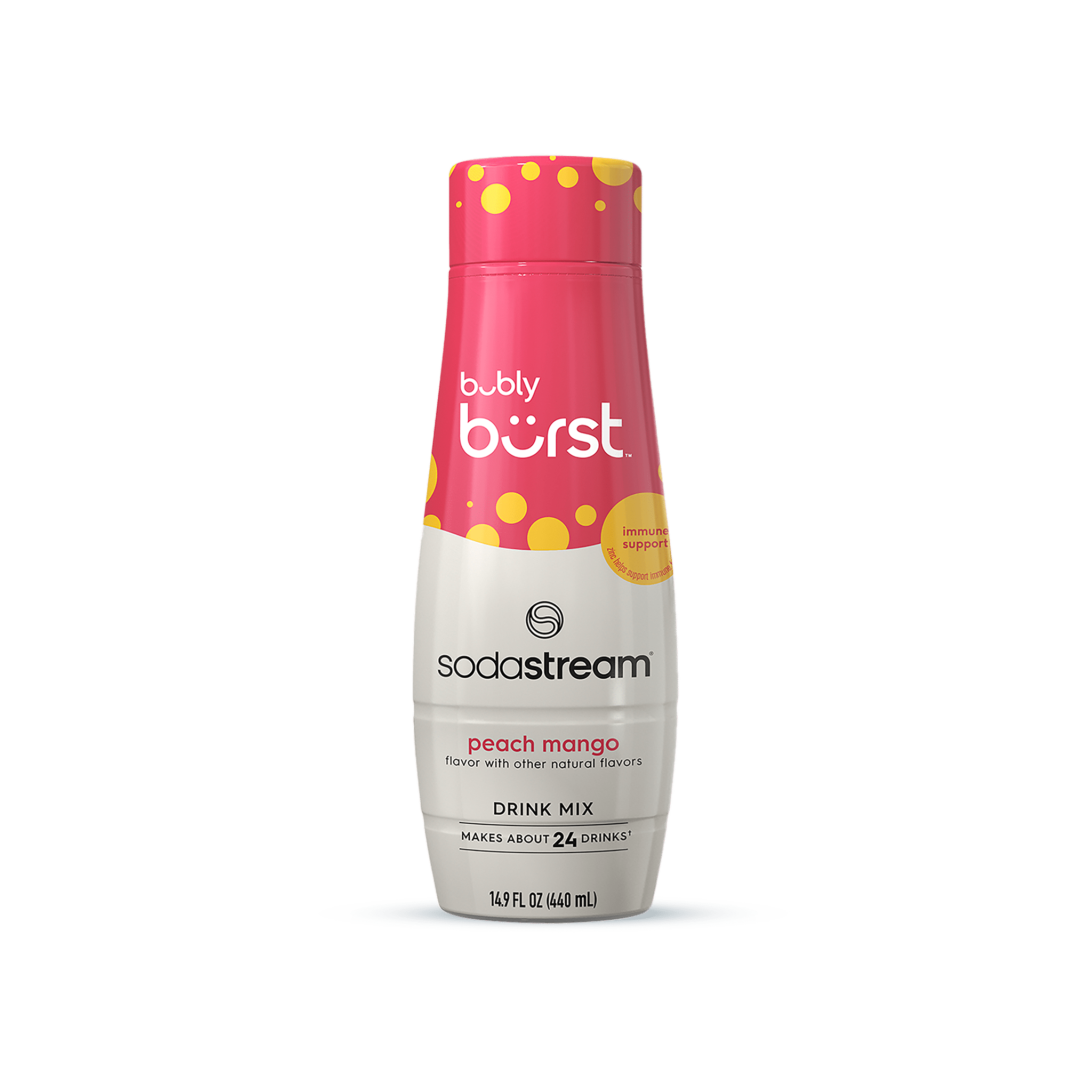 SodaStream® bubly burst Peach Mango Flavor Mix