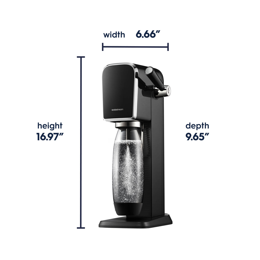 SodaStream Art Sparkling Water Maker + Quick Connect Cylinder