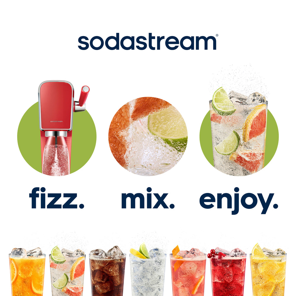 Sodastream Art Red Fizz Mix Enjoy