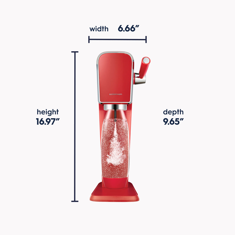 Sodastream Terra Red Sparkling Water Maker