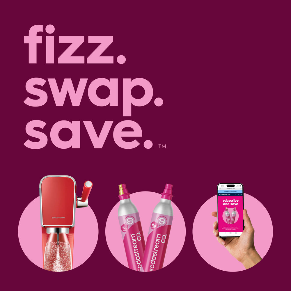 Sodastream Art Red Fizz Swap Save