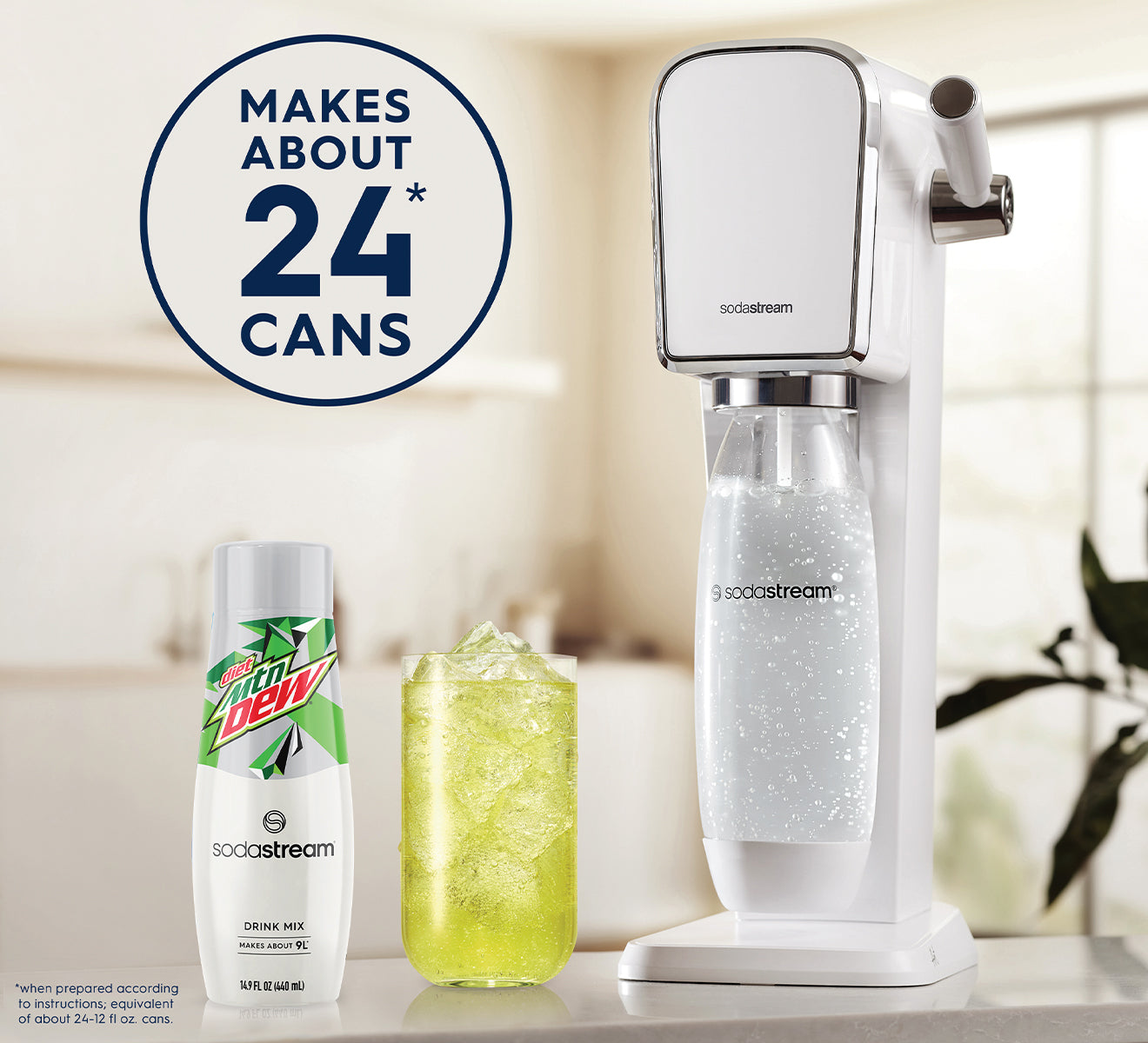 SodaStream® Diet MTN DEW® Drink Mix