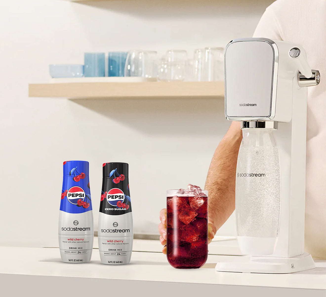Sodastream® Pepsi® Wild Cherry Zero Drink Mix – SodaStream