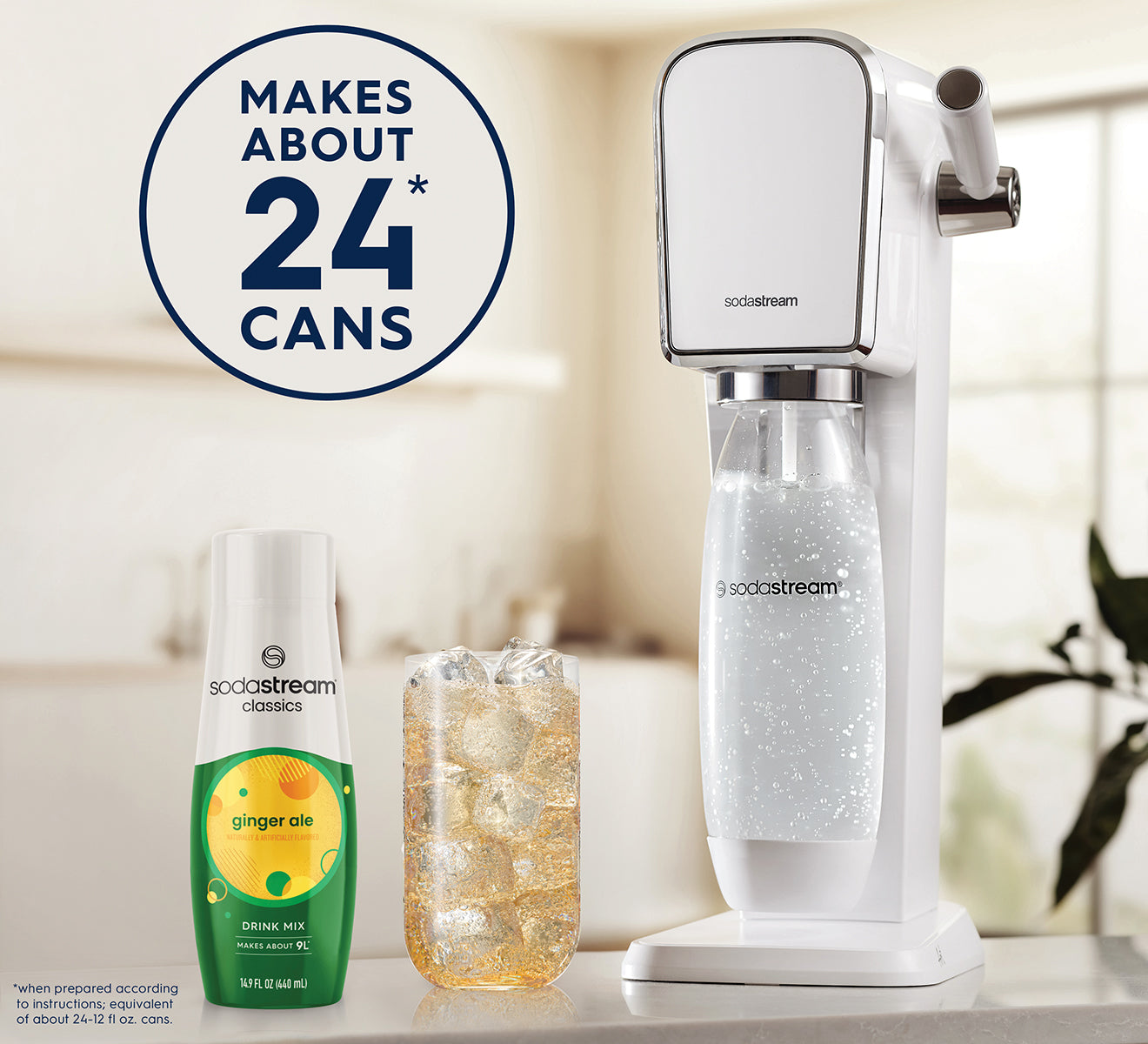 キッチン家電 soda stream SodaStream Ginger Ale Soda Syrup Drink Mix