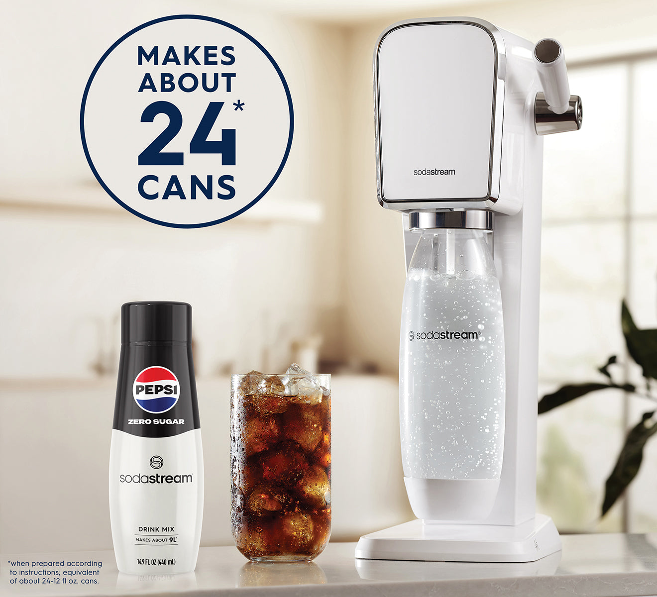 【新品未開封※詳細必読】SodaStream SSM1033 BLUE sodastream art, misty blue CQC - Whisk