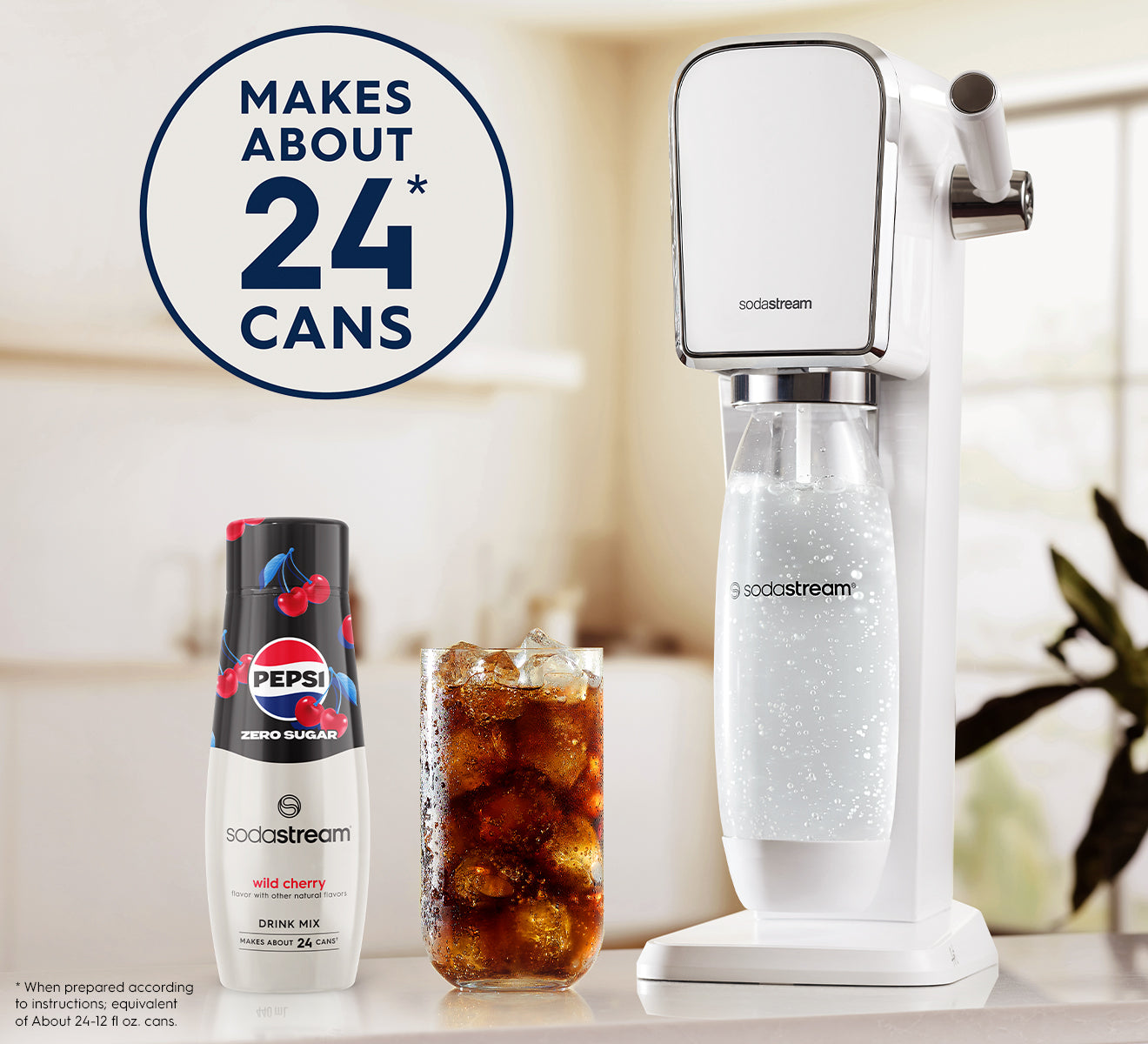 SodaStream® Pepsi® Wild Cherry Zero Drink Mix