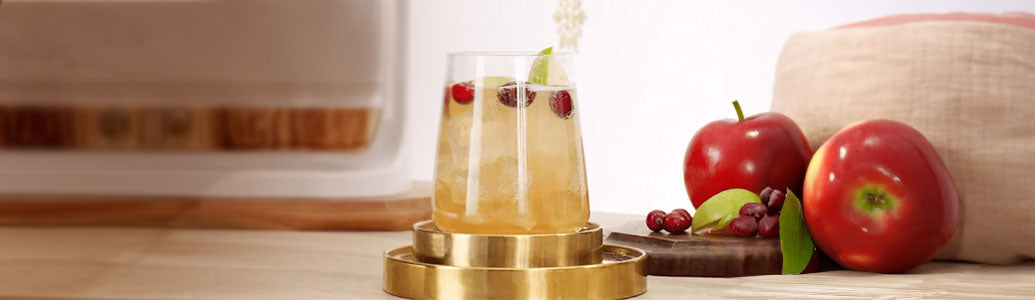 Spiced apple fizz