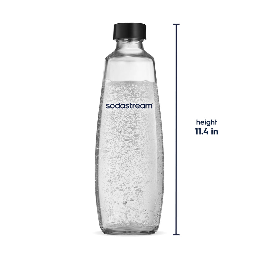 Sodastream Glass Sparkling Water Bottle 33.8 oz – SodaStream