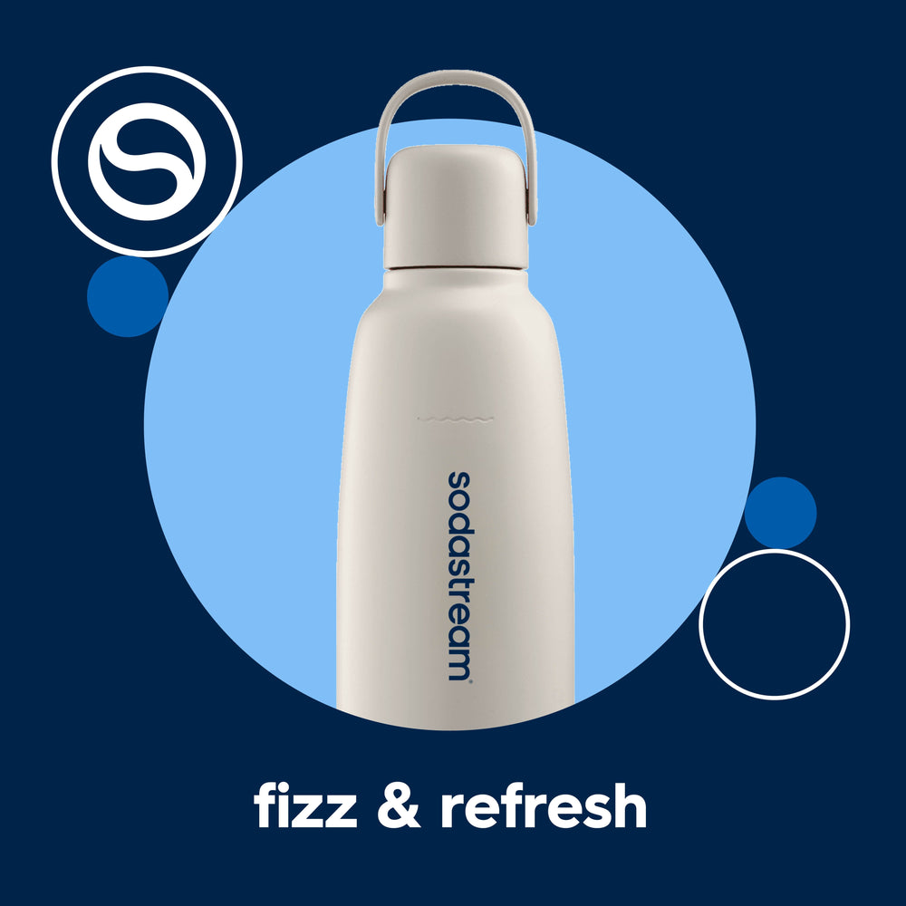 SodaStream® Sand Metal Bottles
