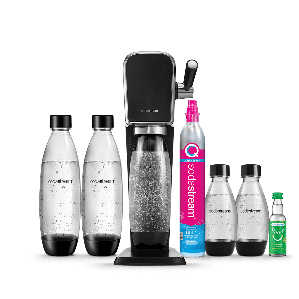 SodaStream Art Sparkling Water Maker + Quick Connect Cylinder