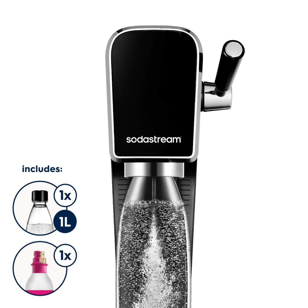 SodaStream Art Sparkling Water Maker + Quick Connect Cylinder