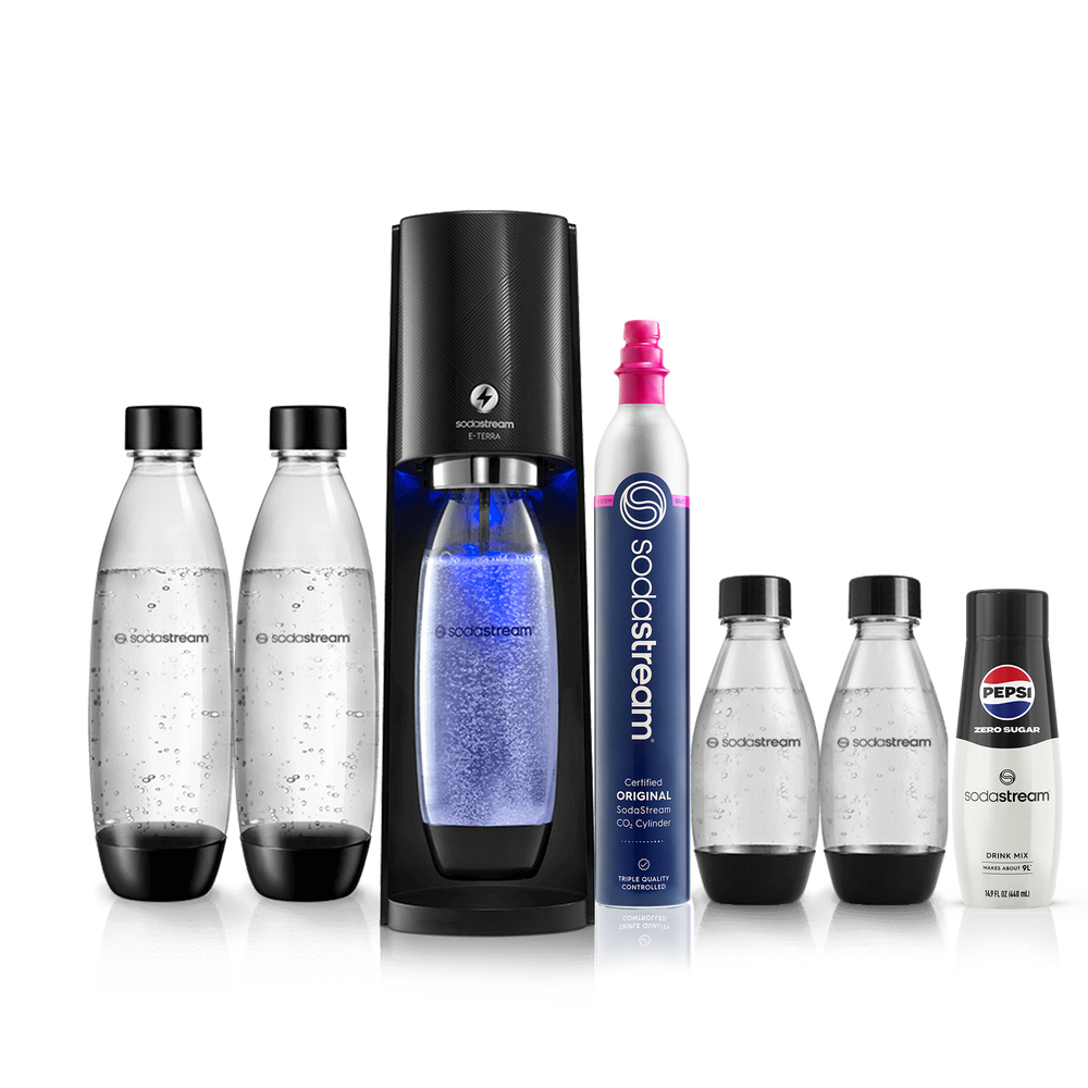SodaStream E-Terra Electric Sparkling Water Maker SodaStream E-Terra Electric Sparkling Water Maker
