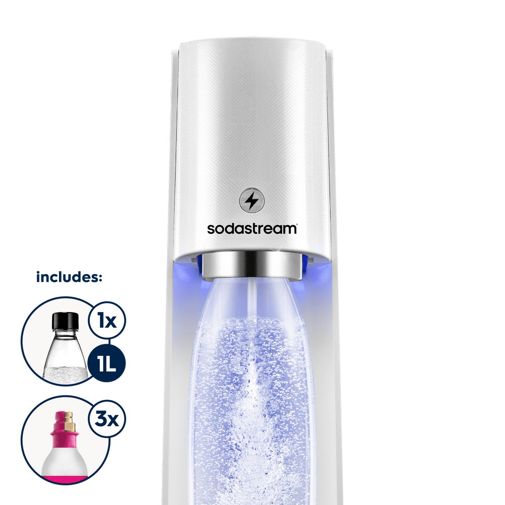 sodastream E-TERRA 自動炭酸水メーカー ホワイト sodastream E-TERRA 自動炭酸水メーカー ホワイト
