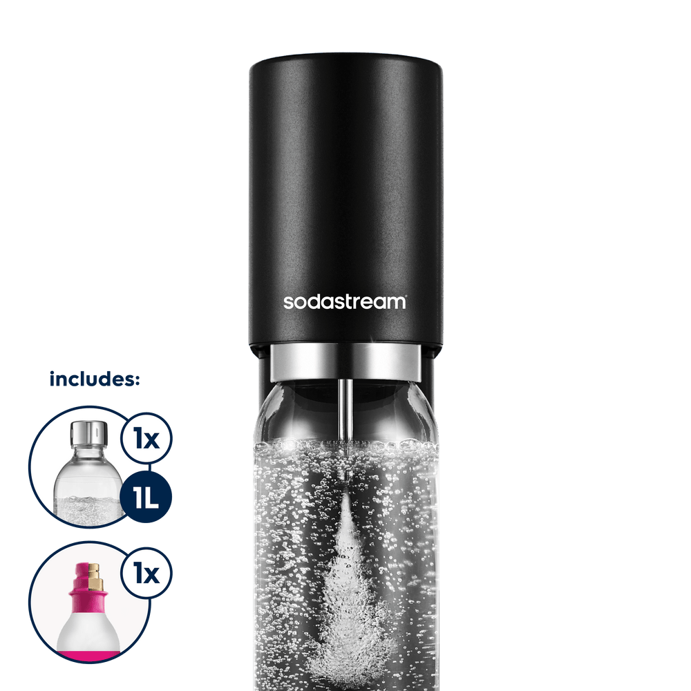 sodastream black enso sparkling water maker 