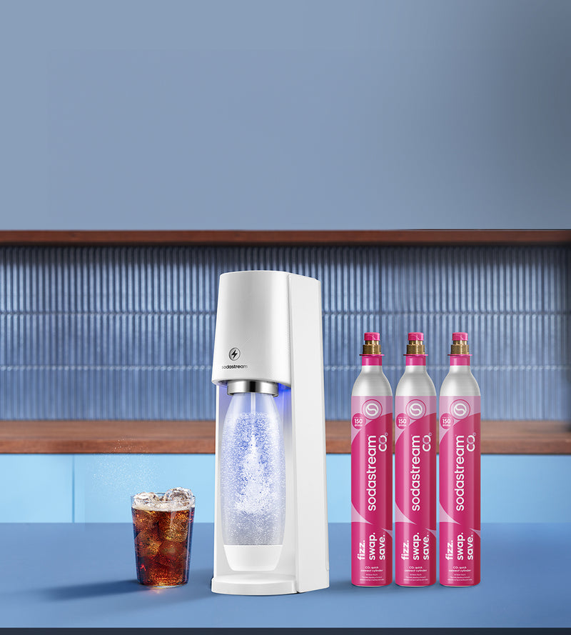 $70 off E-Terra®<br> sparkling  water makers!