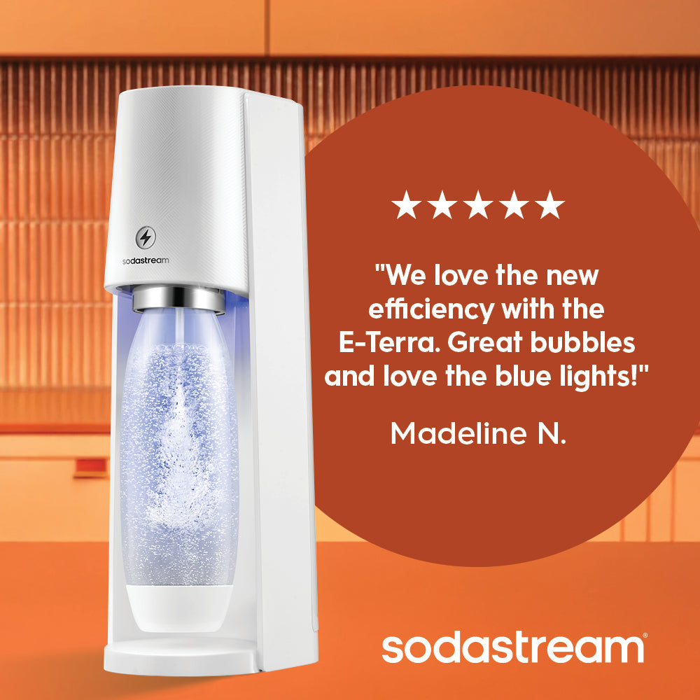 SodaStream E-Terra Electric Sparkling Water Maker