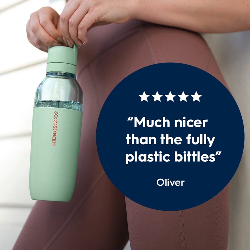 Sodastream Fizz & Go™ Easy Mix Insulated Stainless Steel Bottle Mint 23.7 oz