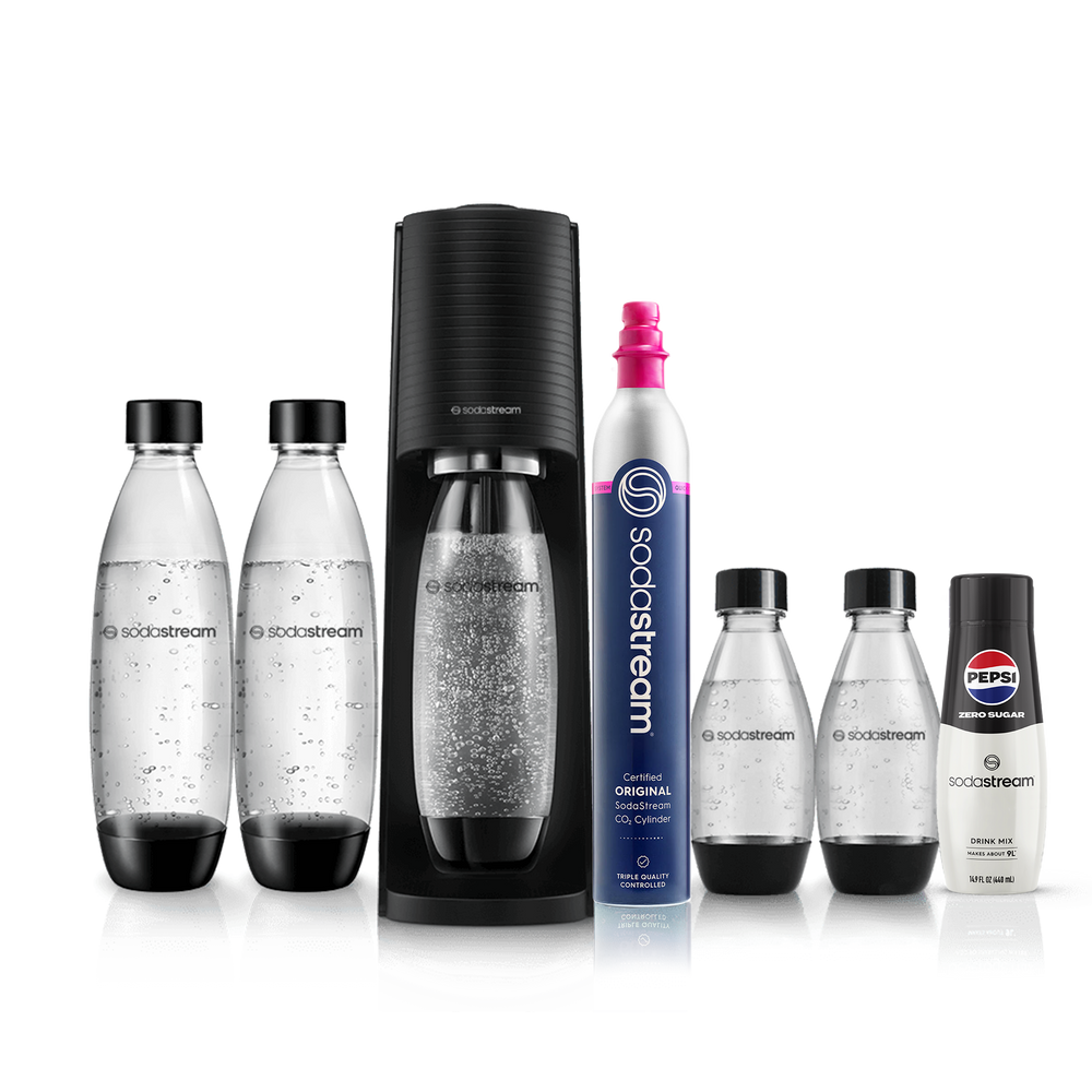 SodaStream Terra black hydration pack