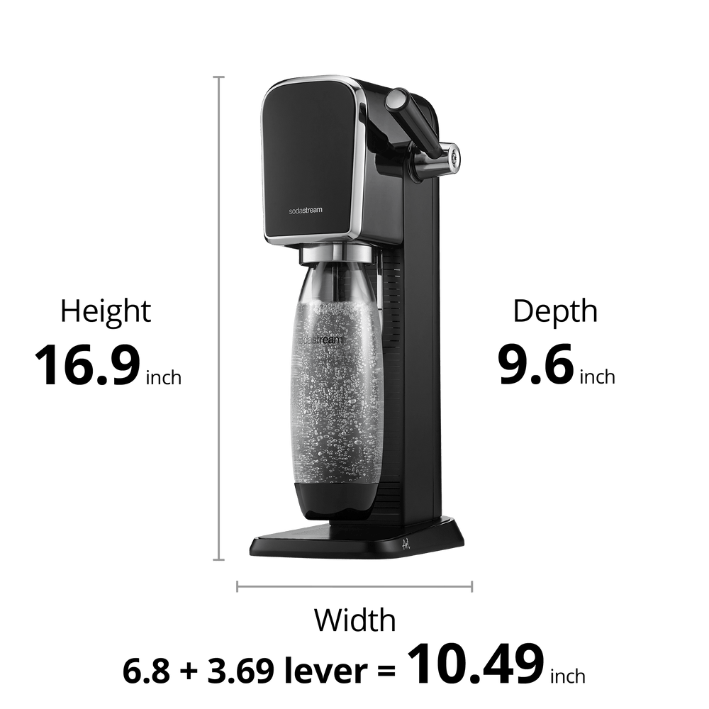 SodaStream Art Sparkling Water Maker with Earth Day Bundle SodaStream Art Sparkling Water Maker with Earth Day Bundle