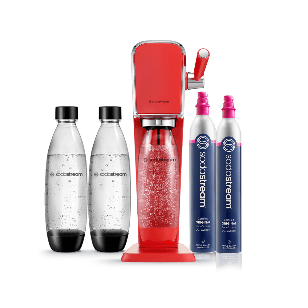 sodastream art red hydration pack
