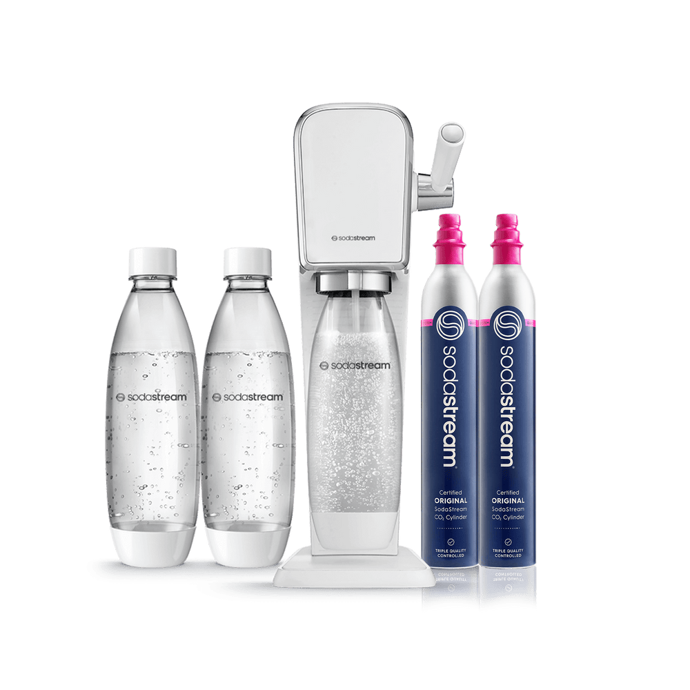 sodastream art white hydration pack