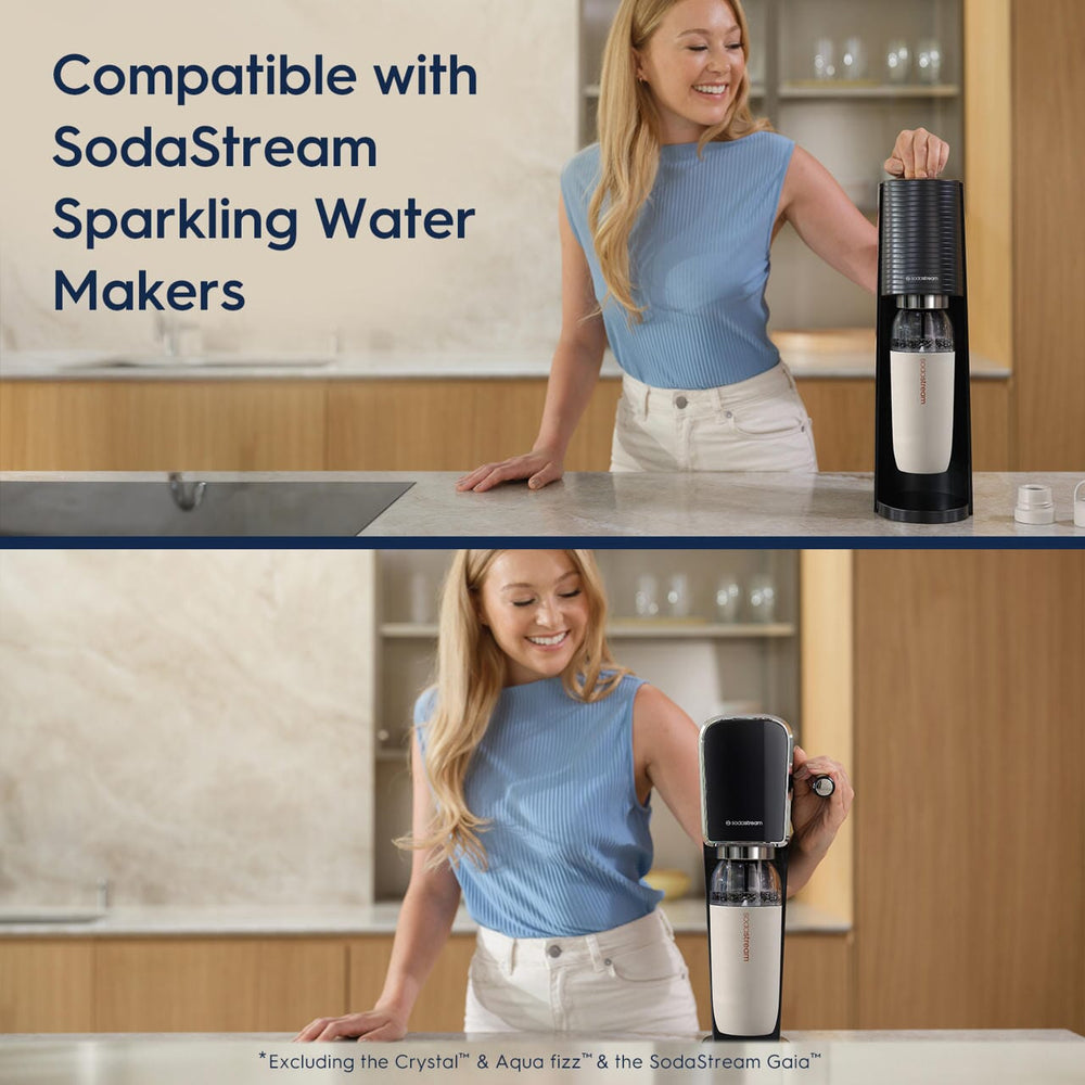 SodaStream® Fizz & Go Easy Mix Carbonating Bottle - Sand