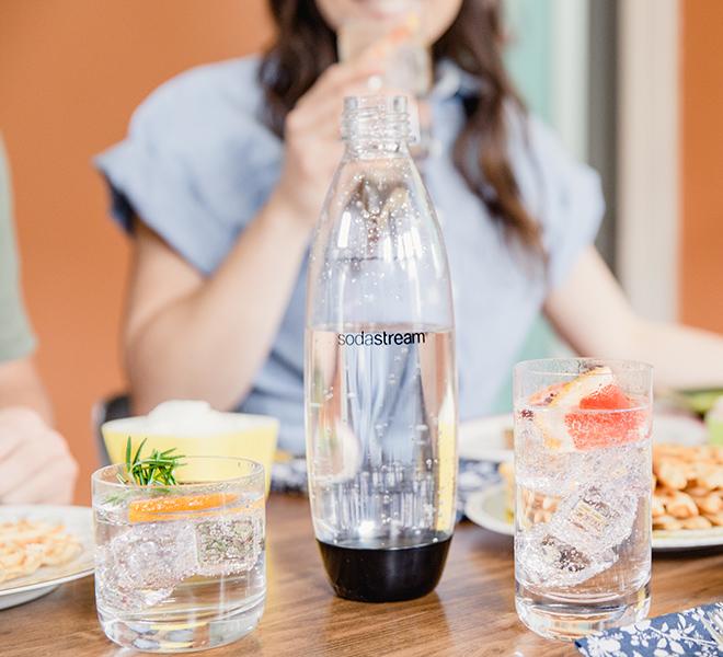1L Slim Dishwasher Safe Bottles