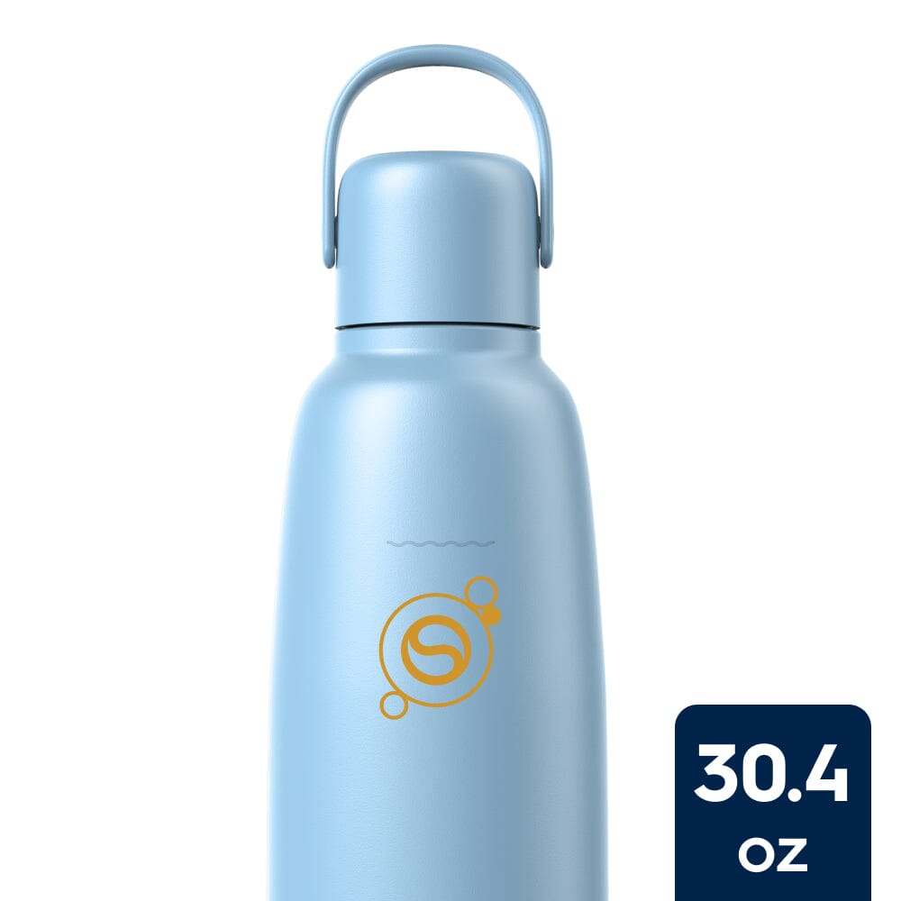 Sodastream Fizz & Go™ Insulated Stainless Steel Carbonating Bottle Arctic 30.4 oz sodastream