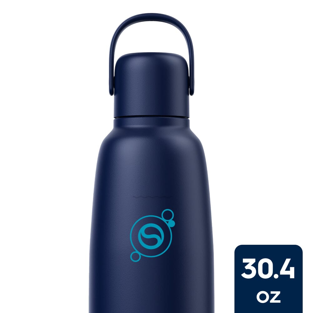 Sodastream Fizz & Go™ Insulated Stainless Steel Carbonating Bottle Blueberry 30.4 oz sodastream