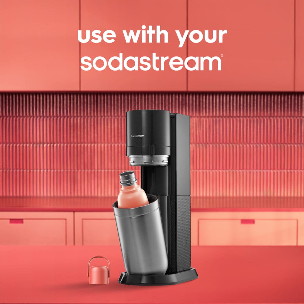 Use your Fizz & Go papaya bottle with your Sodastream machine