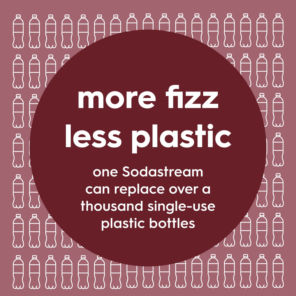Sodastream Fizz & Go™ Insulated Stainless Steel Carbonating Bottle Pomegranate 30.4 oz