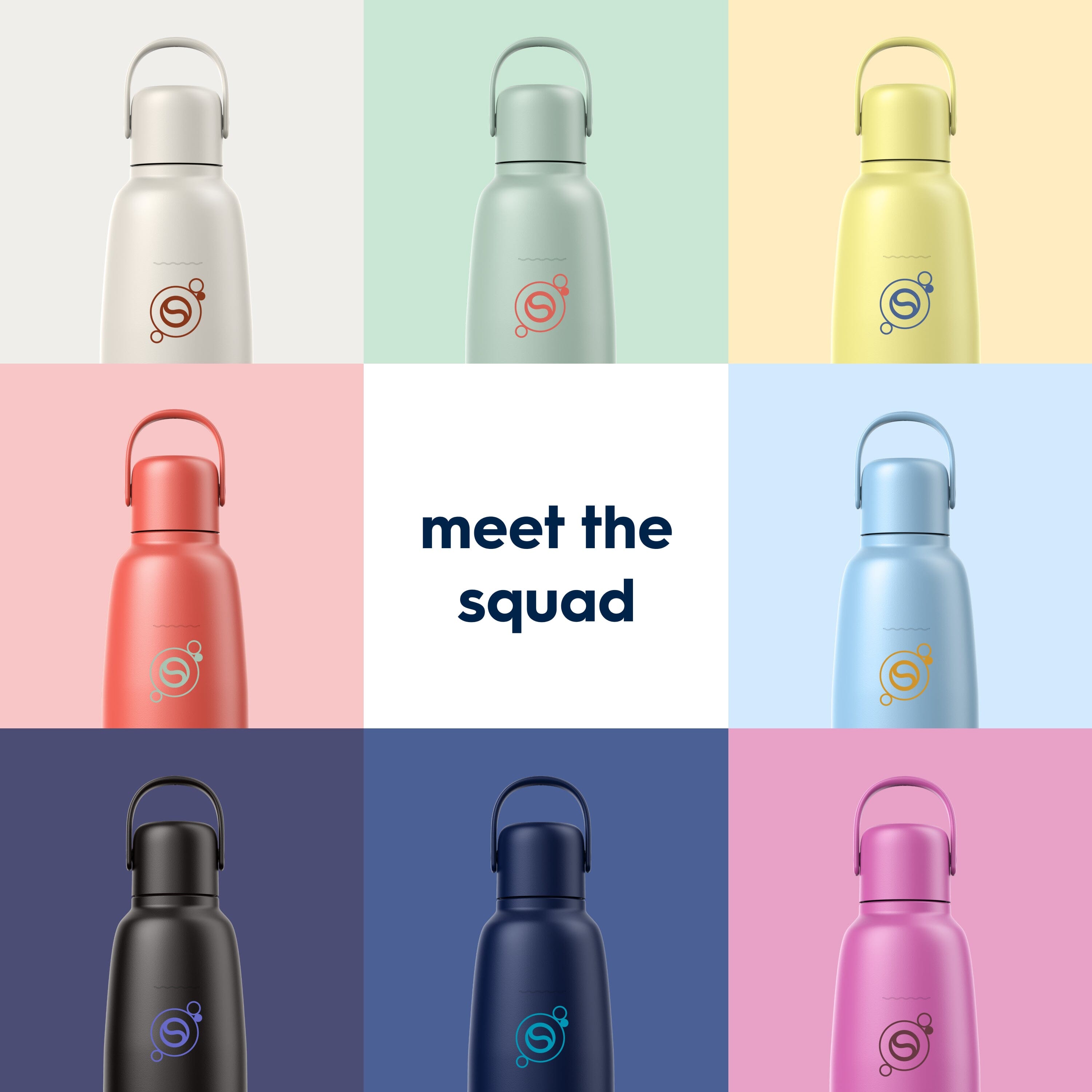 Fizz & Go Carbonating Bottle Blueberry | Sodastream Bottles