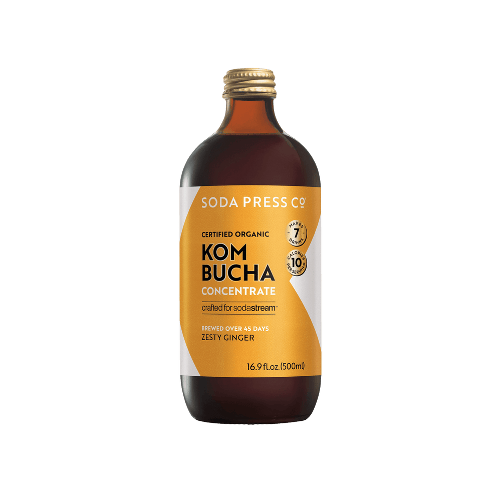 Soda Press Zesty Ginger Kombucha
