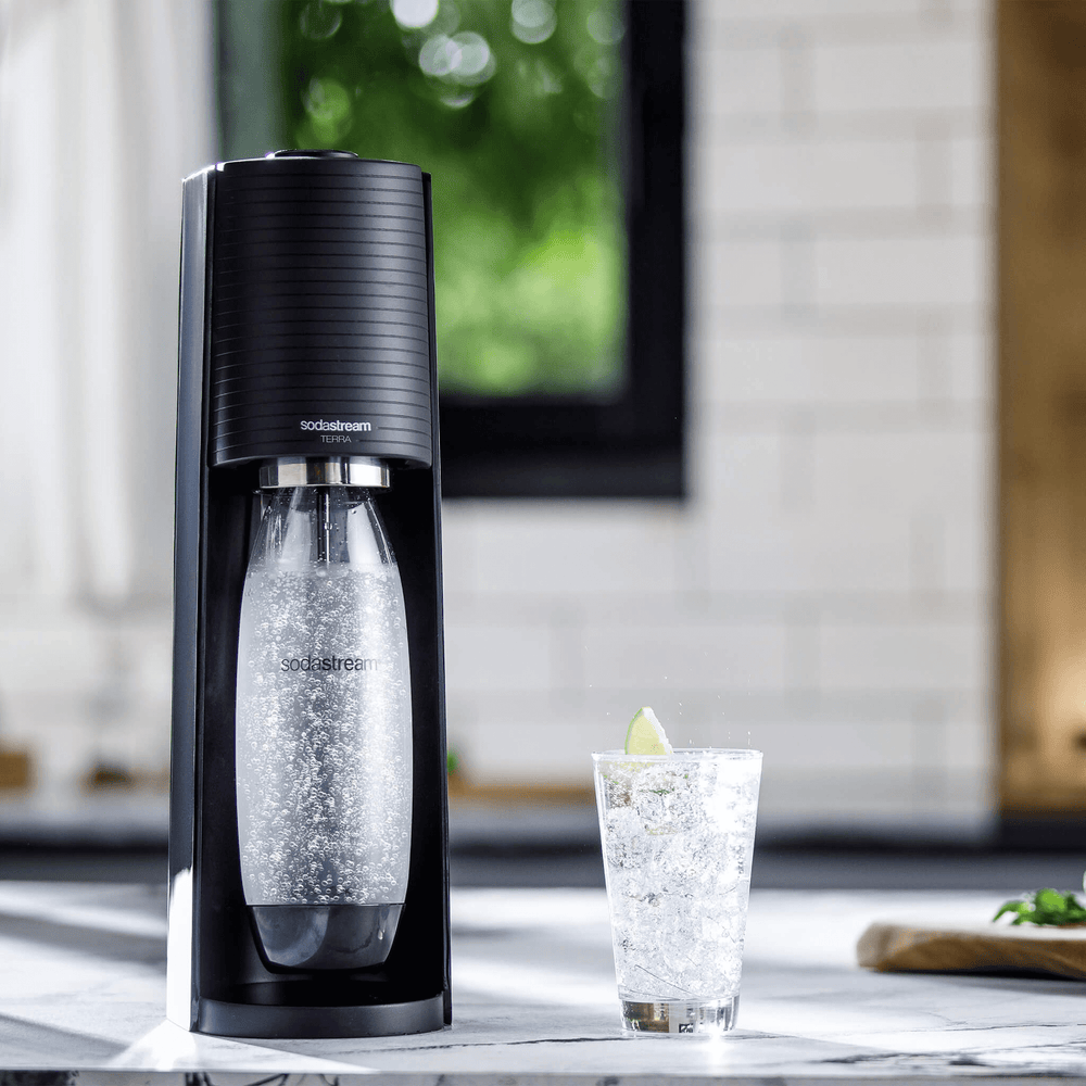 SodaStream Terra Sparkling Water Maker + (Quick Connect cqc bundle)