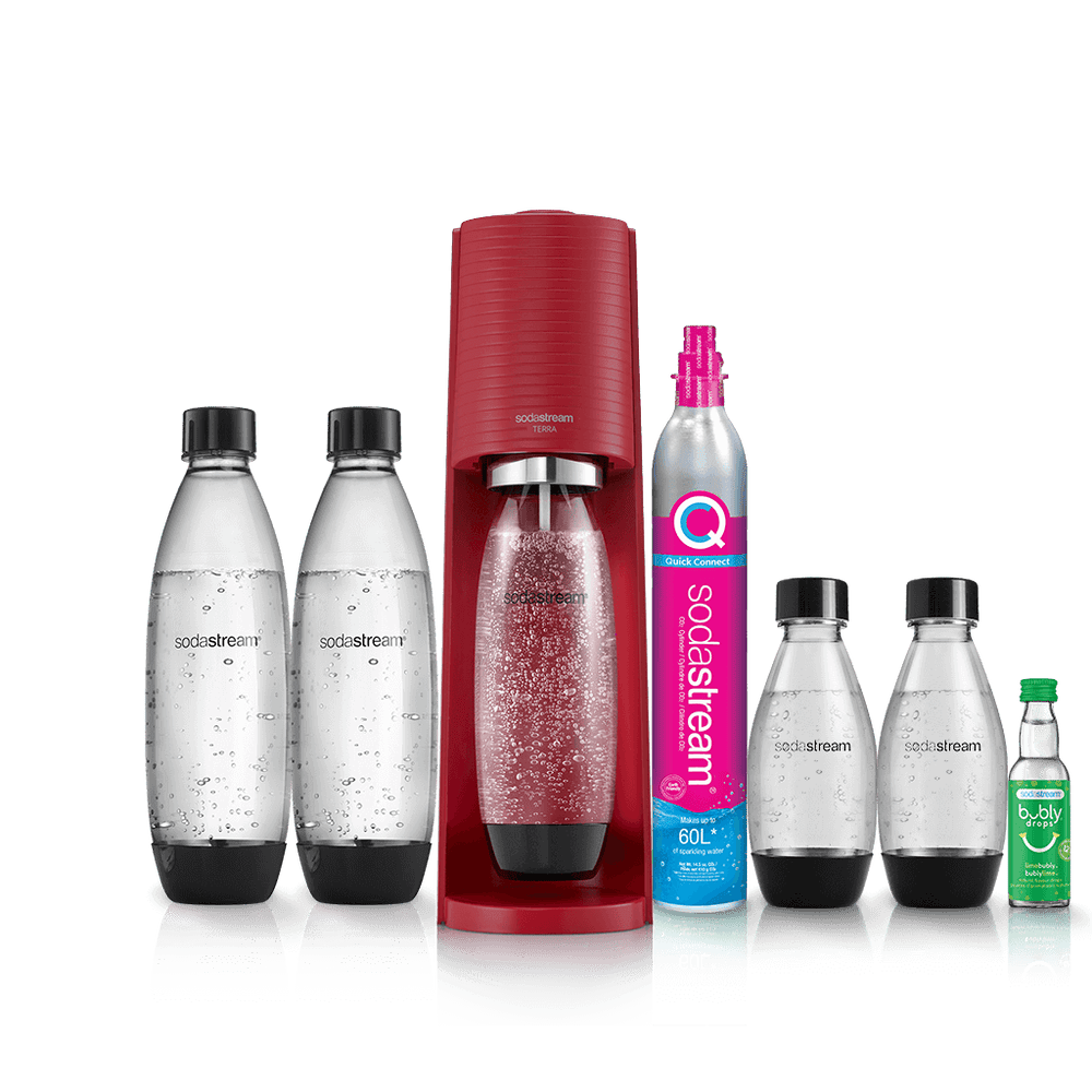 SodaStream Terra Red hydration pack