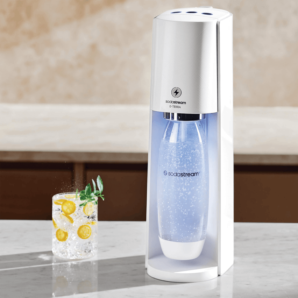 SodaStream E-Terra Electric Sparkling Water Maker SodaStream E-Terra Electric Sparkling Water Maker